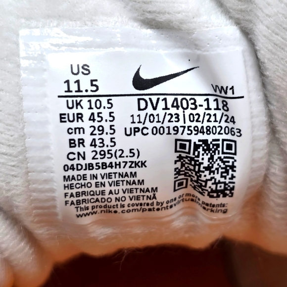 Nike Air Max 1 ‘86 OG Golf Big Bubble Bright Ceramic DV1403-118 Mens Sz 11.5 New - Picture 4 of 9